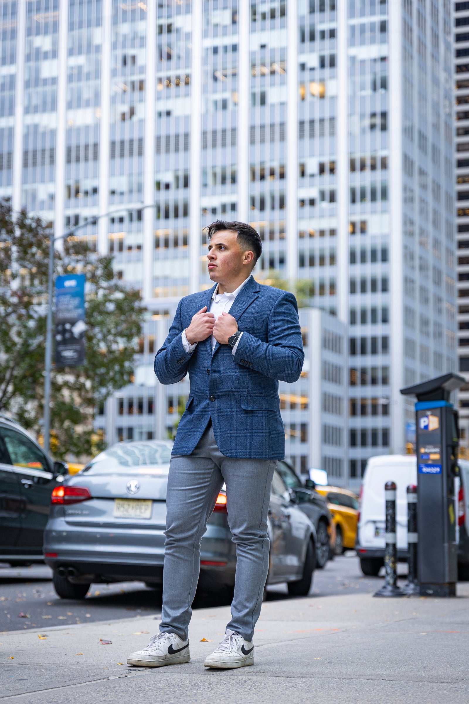 City Street Blazer Portrait
